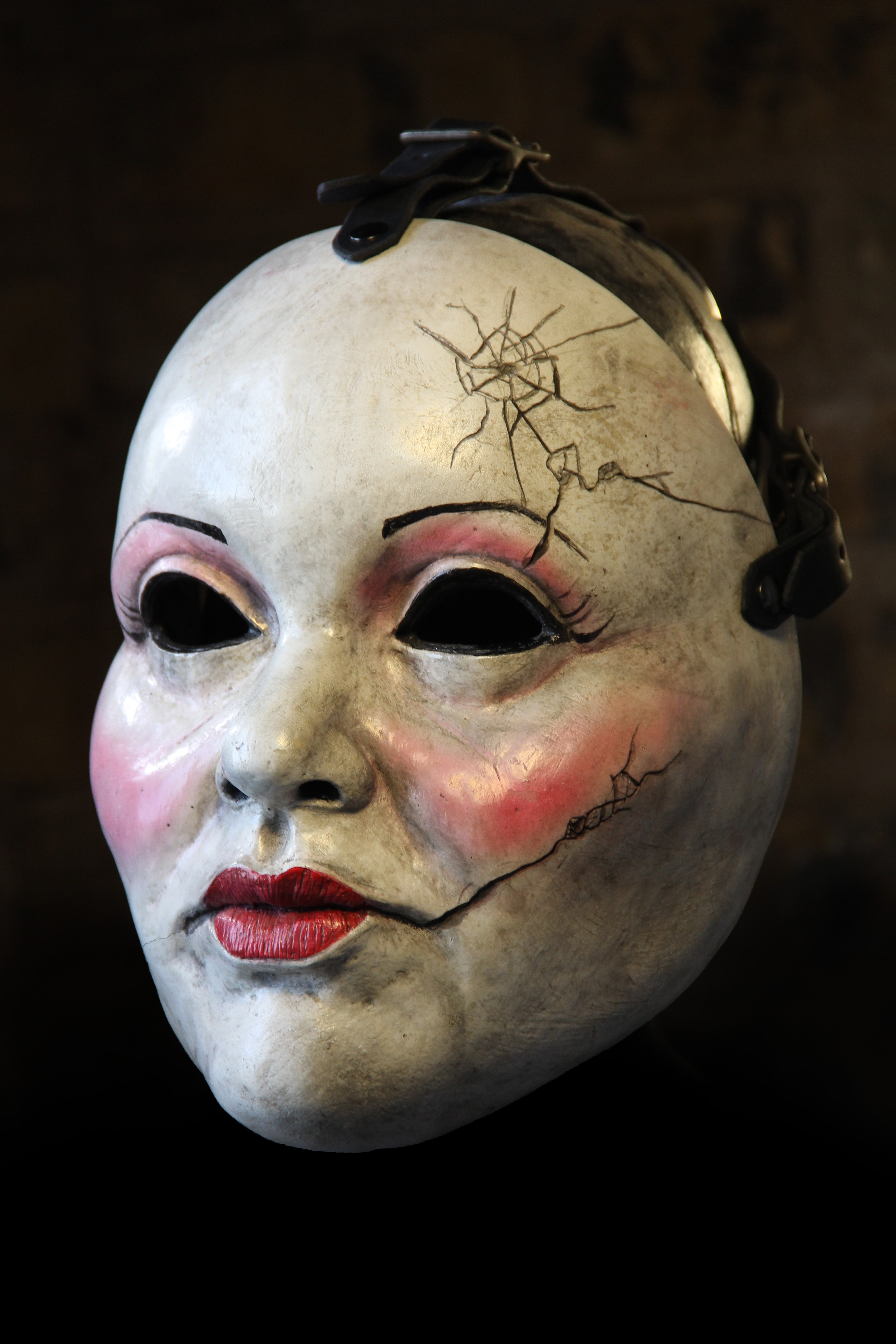 sadel Andrew Halliday undertrykkeren Covergirl Fiberglass Faceplate | Baby Doll Faceplate Doll Mask Antique –  The Basement FX